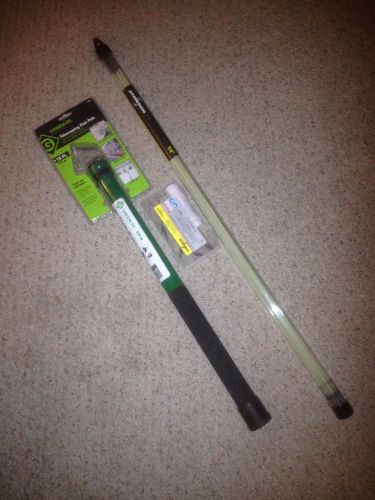 Greenlee Telescoping 18&#039; Fish Pole &amp; Jameson 18&#039; Luminescent Push Rods + Kit