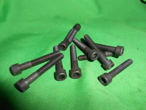 Lot of 10   10-32  x 1-1/4   Socket Head Cap Screws   USA