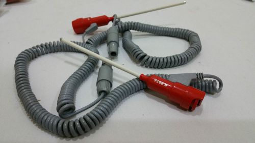 GE Dinamap Critikon XL Temperature Probe 8976 Lot of Two. SAVE $25