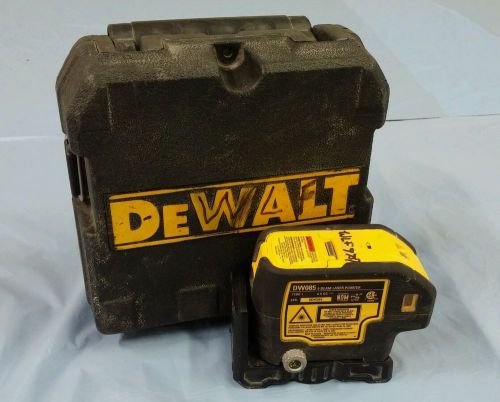 Dewalt 5 beam laser pointer dw085 for sale