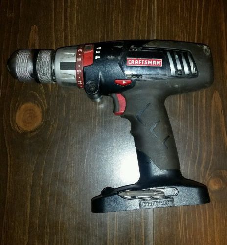 Craftsman 19.2v cordless drill