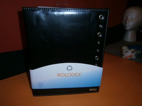 ROLODEX SANFORD JOURNAL NOTEBOOK BLACK 1733069