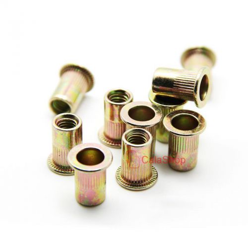 100 Pcs Metric Blind Insert Rivet Nut Rivnut M3 M4 M5 M6 M8 Choi Zinc each 20 x