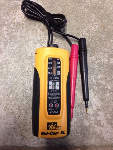 Ideal (61-086) - Vol-Con XL - CAT-III-600V - Voltage Continuity Tester