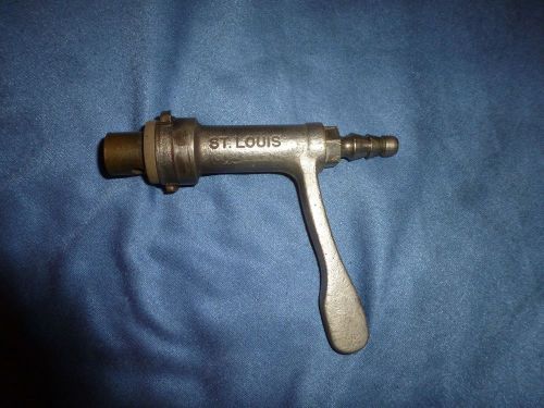 Vintage St Louis 1/4, 1/2 barrel Keg tapper, Brass - College Tailgate Party Tap