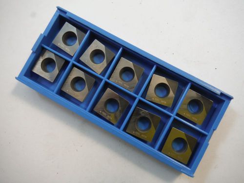 Futuretech PCBN Tipped Carbide Inserts Qty10 SCMW 432 B01 (LOC2404)