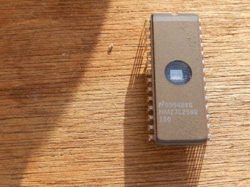 1 psc NMC27C256Q-150  Vintage EPROM IC CHIP  Cf3-16