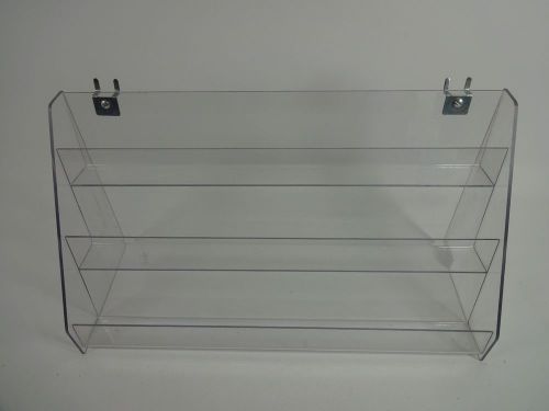 USED - 3 Tier Acrylic Literature Brochure Card Holder - UPC Design &amp; Manufacture