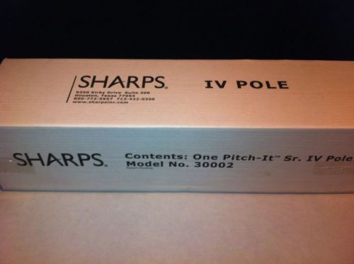 Pitch-it Sr.IV Pole Model 30002 by Sharps, floor model w/casters