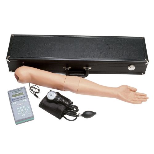 BLOOD PRESSURE ARM SIMULATOR MANIKIN NURSING EMT TRAINER Warranty