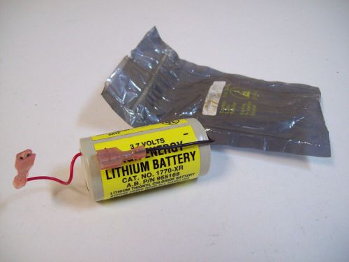 ALLEN-BRADLEY 1770-XR HIGH ENERGY LITHIUM BATTERY 3.7V 955168 - FREE SHIPPING