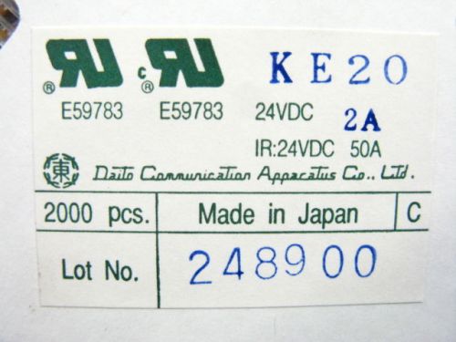 2000 PCS DAITO 16047KE20  DIODES