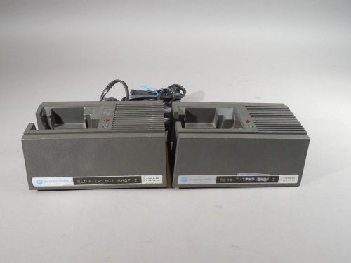 Lot of 2 Motorola NLN8858 Battery Charger