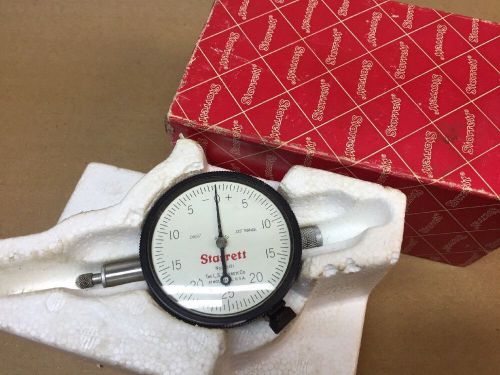 STARRETT 25-131 DIAL INDICATOR .0005&#034; .125&#034; Range - EXCELLENT - Smooth LUG BACK