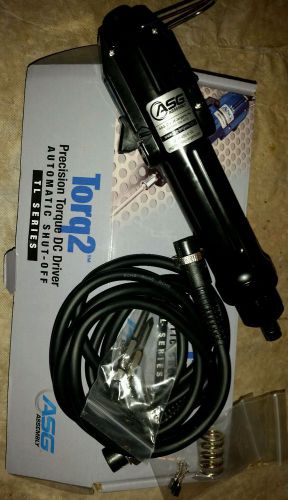Asg tl-6500 esd electric screwdriver with cord original packaging for sale