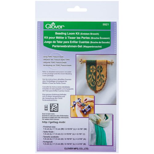 Beading Loom Kit-Emblem Brooch