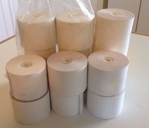 Set of 15 2 1/4&#034;-Adding Machine Rolls/Bond Paper/Reciept Paper rolls 130 ft