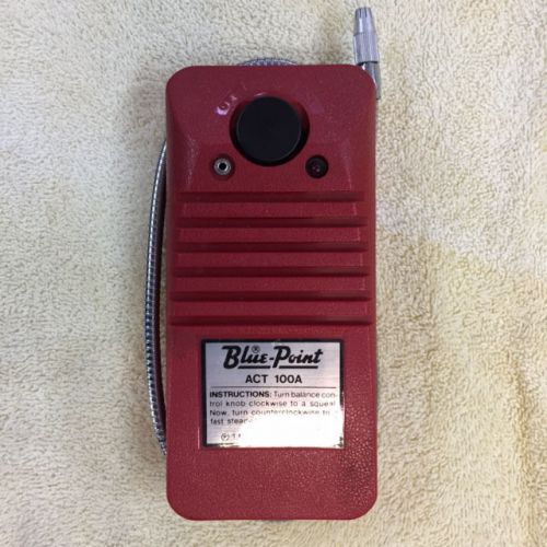 Blue Point Halogen leak detector