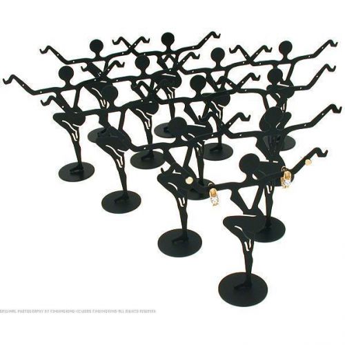 12 Black Dancer Earring Displays