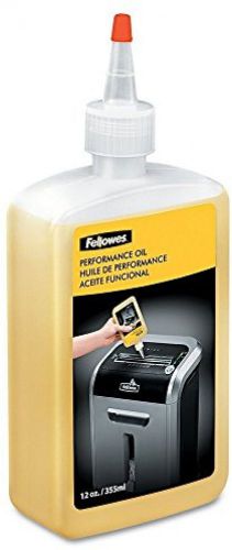 Fellowes Shredder Oil, 12 Oz. Bottle With Extension Nozzle (35250)