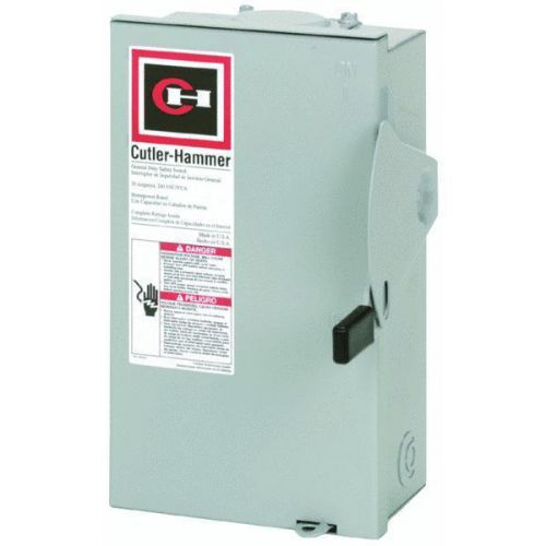 DG221NRB  EATON CUTLER HAMMER 30 AMP 240 VOLT RAIN TIGHT