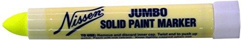 Nissens Nissen 00319 Fluorescent Yellow Jumbo Solid Paint Marker, Plastic