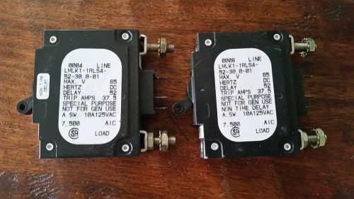 Airpax lmlk1-1rls4-52-30 dc breaker 30a for sale