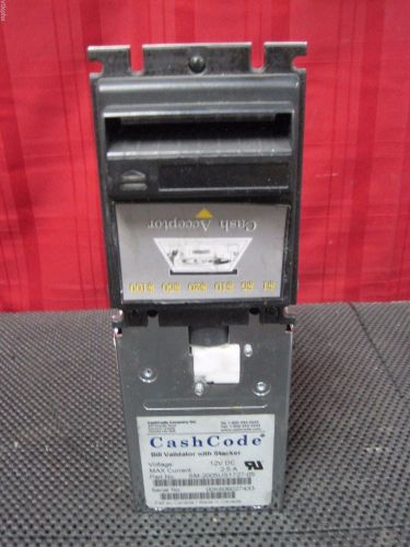 CashCode Bill Validator w/ Stacker &amp; Acceptor SM-2005US1727-05 &amp; Vault 400