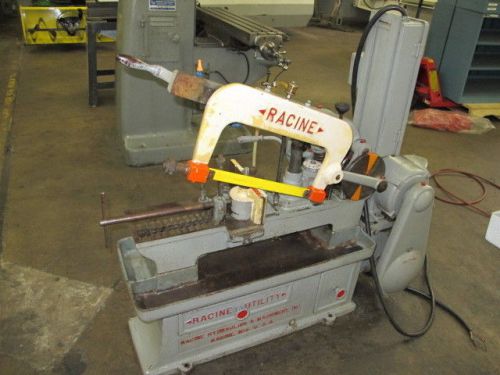 Racine Model W-3B Horizontal Power Hack Saw