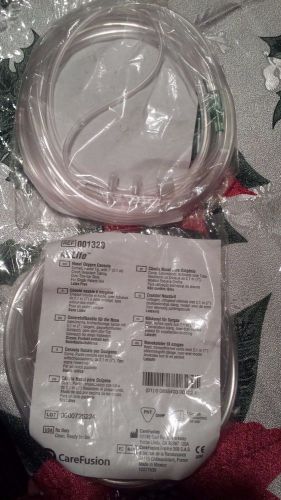 LOT OF (2) SINGLE Airlife Nasal Cannula With 7&#039; Oxygen Supply Tubing-Ref# 001320
