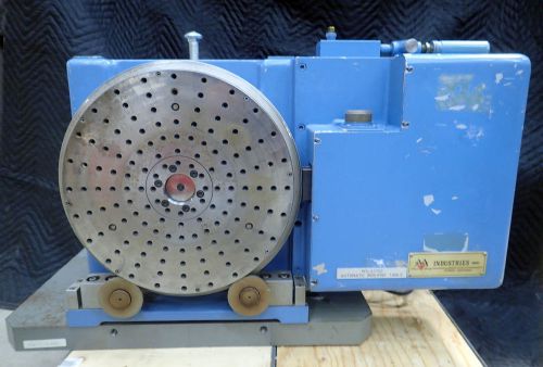 A.a. gage 12&#034; horizontal automatic rotary table model b with bei encoder m25g for sale