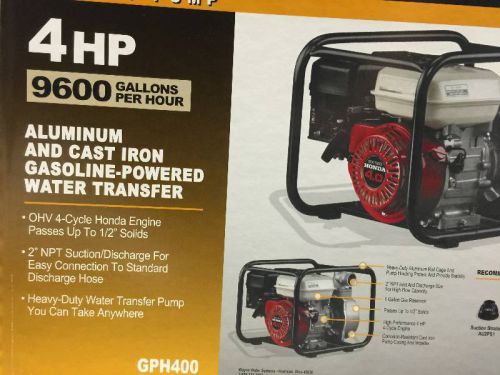 Wayne GPH400 - 160 GPM (2&#034;) Honda Powered Semi-Trash Water Pump