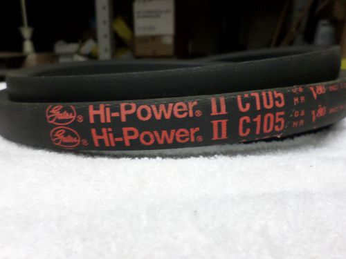 GATES HI POWER II C105 BELT 7/8&#034; X 109&#034;