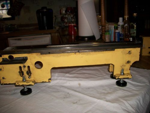 ASIAN MINI LATHE BED W/ V WAY &amp; W/ FEET