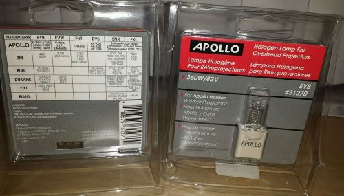 Apollo Halogen Lamp Bulb For Overhead Projectors 360W/82V EYB 31270 NEW! SEALED!