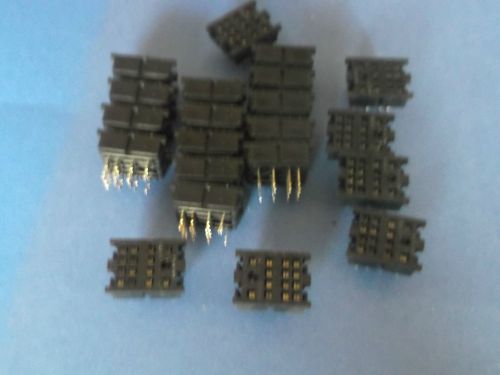 27e006 - qty 21 - p&amp;b new  relay socket 4pdt solder for sale