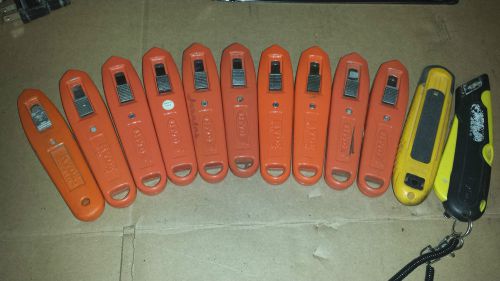 Safety box cutters (LOT OF 12) OLFA~HYDE~EZ CUT