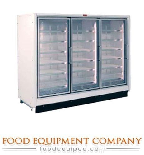 Howard McCray RIF3-24-LED Remote Freezer Merchandiser 3-Section (3) Hinged...