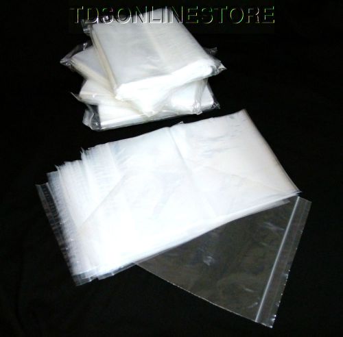 Self Locking 8x10 inch 2mil Plastic Storage Bags 500qty