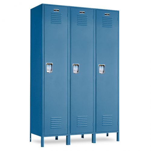 Standard metal school lockers 3-group set 36&#034;w x 12&#034;d x 72&#034;h free shipping!!! for sale