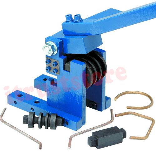 CUSTOM METAL TUBE ROD BENDER BENDING FORMER FORM ROLL ROLLER FLAT ROUND STOCK