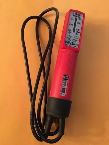 Knopp Inc Voltage Tester Model K60