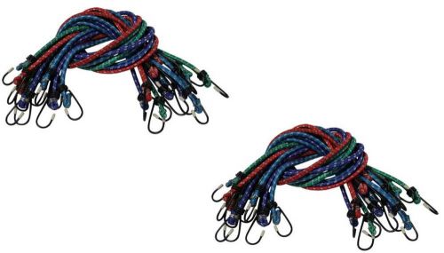 20 Pc 40&#034; Long Bungee Cord Set Light Duty