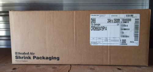 Shrinkwrap - sealed air cryovac d955 - 24&#034; wide  .75 mil x 3500&#039; for sale