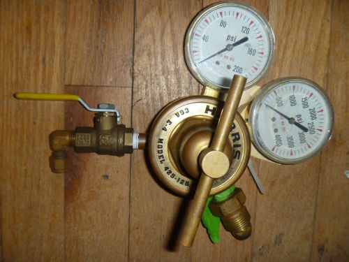 Harris Pressure guage CGA E-4 Model 425-125