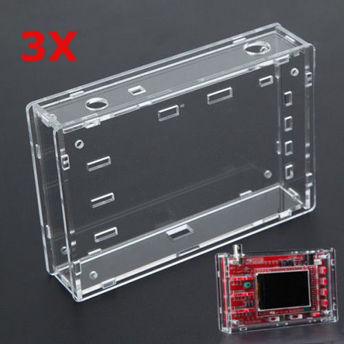 3Pcs Transparent Acrylic Sheet Housing Case For DSO138 Oscilloscope