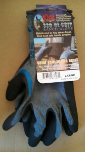 Atlas 330L Re-Grip 330 Work Gloves  Large