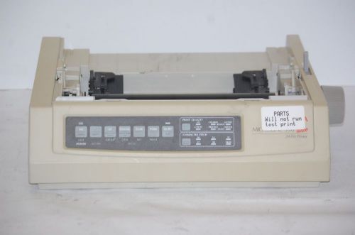 Oki microline 390 turbo standard dot matrix printer parallel port ge7200a -parts for sale