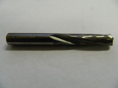 Atrax Screw Machine 0.3970&#034; Slow Speed Drill Solid Carbide 2Fl 3-5/16&#034; OAL