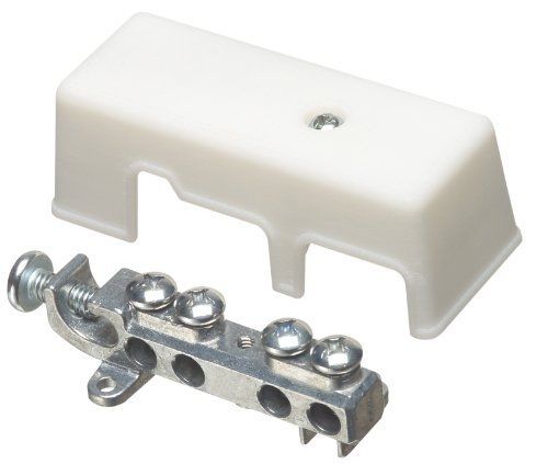 Arlington Industries Arlington GB5-1 White Intersystem Zinc Grounding Bridge